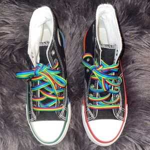 High-top pride sneakers